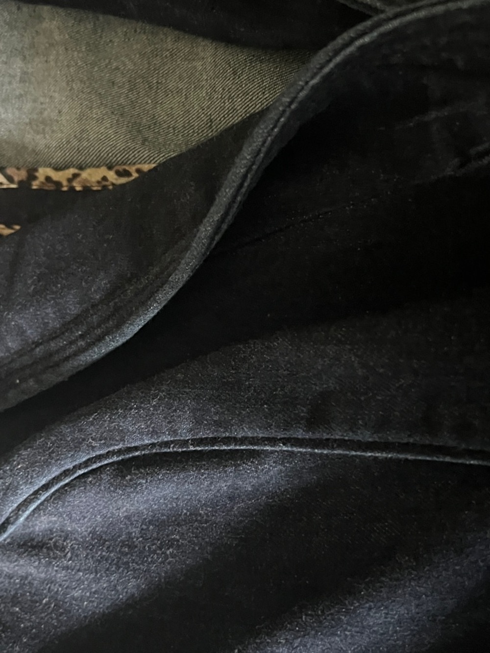 Women's Dark wash Jean Jacket - Classic Collared Denim Blazer - Picture 9 of 9